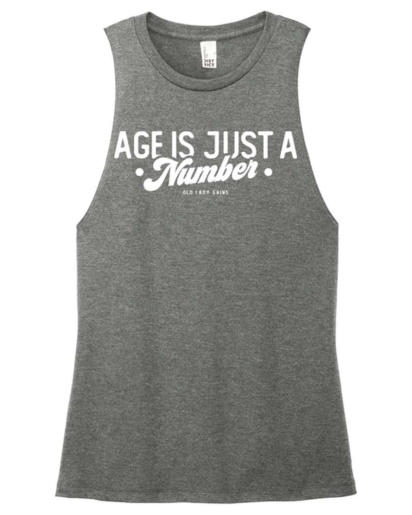 Age Is Just A Number Muscle Tank