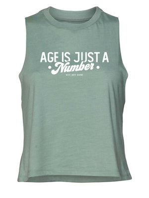 Age is Just a Number Crop Tank