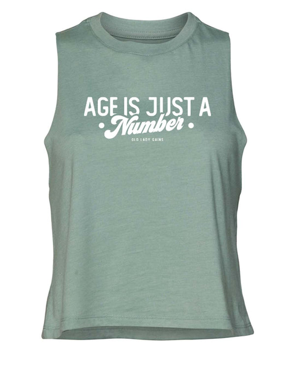 Age is Just a Number Crop Tank