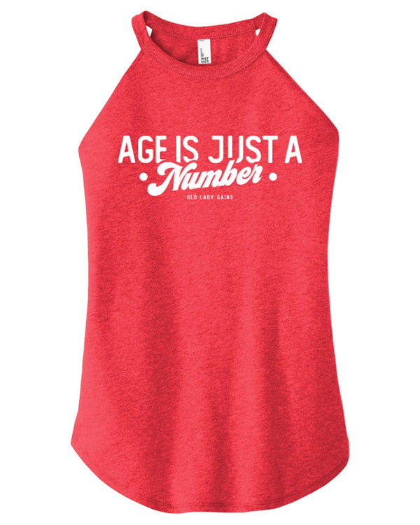 Age Is Just a Number Halter Tank