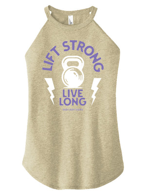 Kettlebell Lift Strong Halter Tank