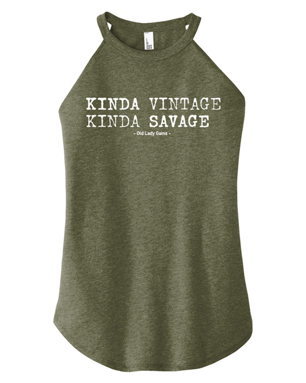 Kinda Vintage Halter Tank