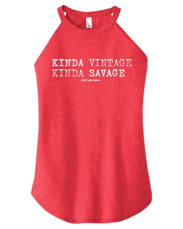 Kinda Vintage Halter Tank