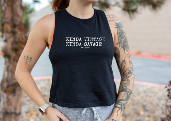 Kinda Vintage - Crop Tank