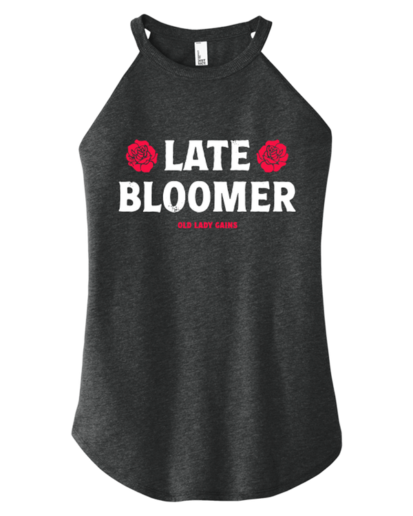 Late Bloomer Halter Tank