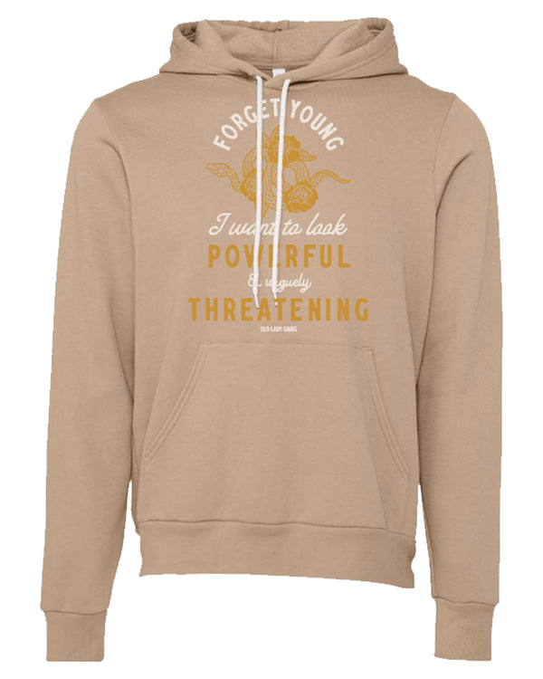 Powerful & Vaguely Threatening Unisex Hoodie