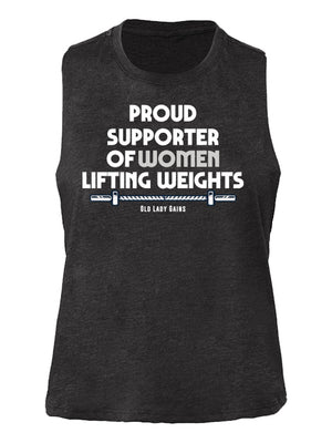 Proud Supporter Crop Tank