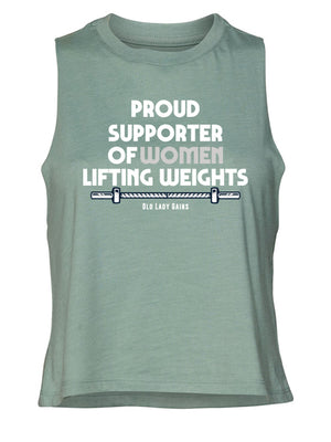 Proud Supporter Crop Tank