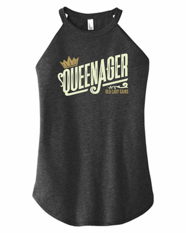 Queenager Halter Tank