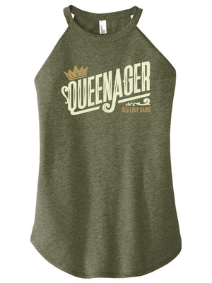 Queenager Halter Tank