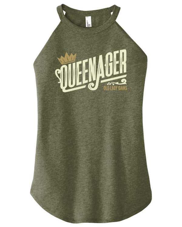 Queenager Halter Tank