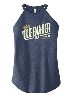 Queenager Halter Tank