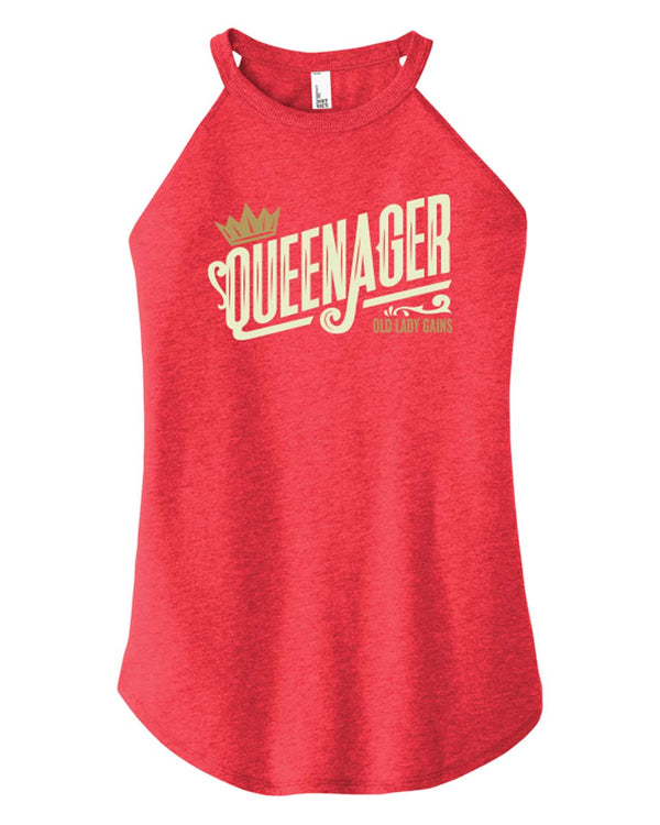 Queenager Halter Tank