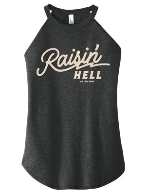 Raisin Hell Halter Tank