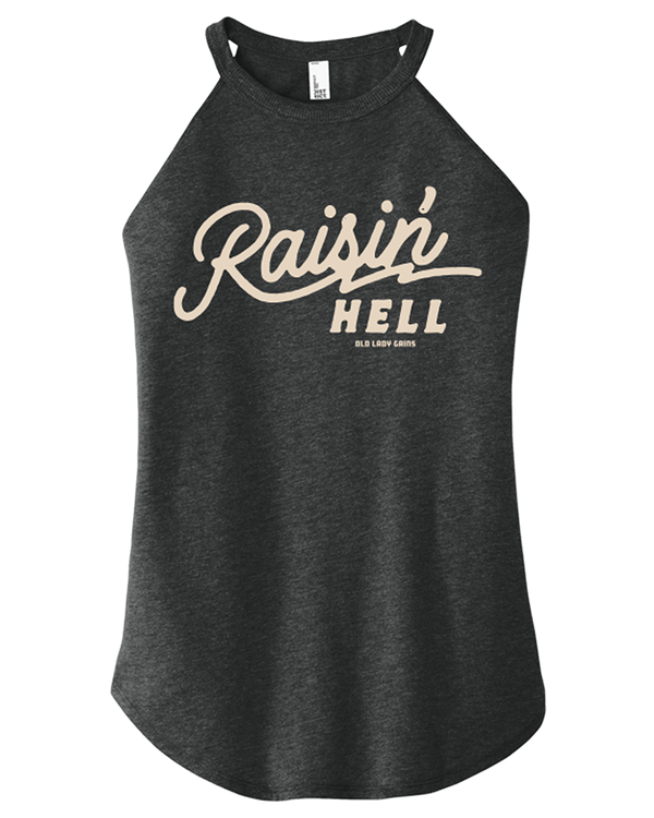 Raisin Hell Halter Tank