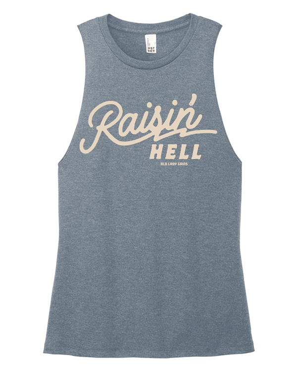 Raisin Hell Muscle Tank