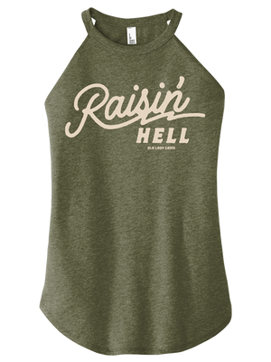 Raisin Hell Halter Tank