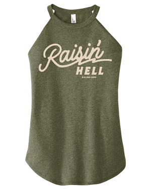 Raisin Hell Halter Tank