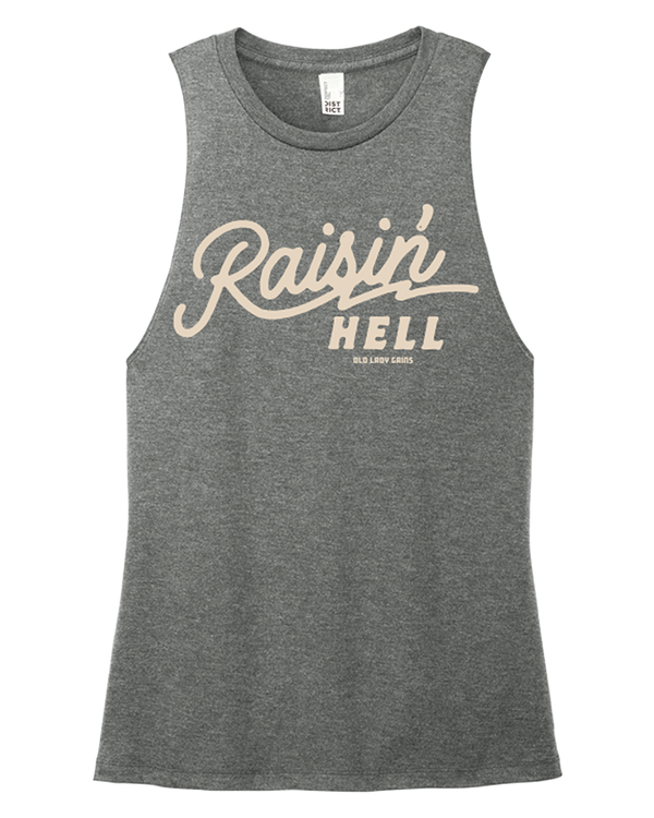 Raisin Hell Muscle Tank