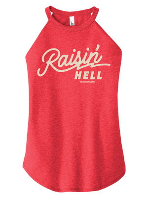 Raisin Hell Halter Tank