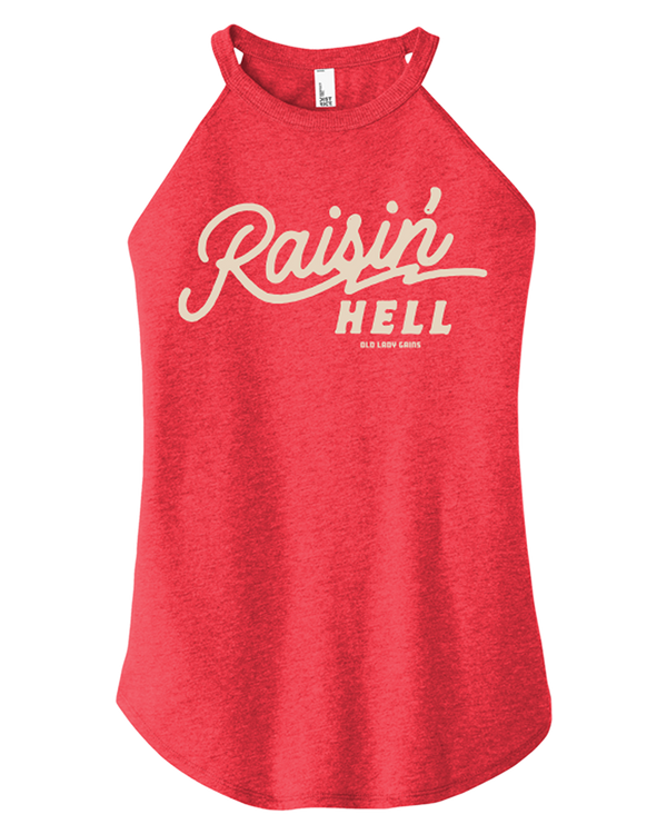 Raisin Hell Halter Tank