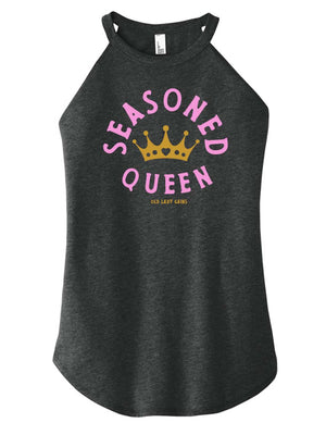 Seasoned Queen Halter Tank