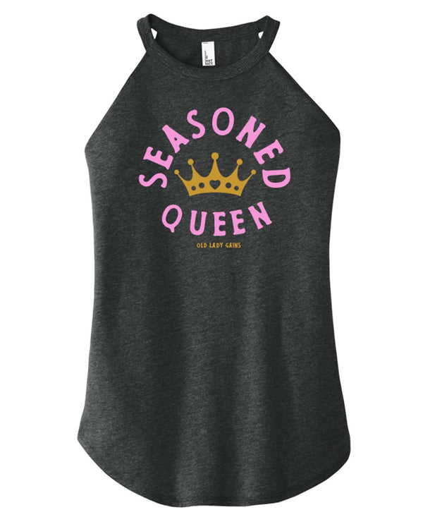 Seasoned Queen Halter Tank