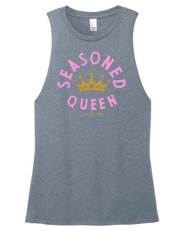 Seasoned Queen Muscle Tank