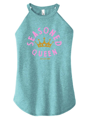 Seasoned Queen Halter Tank