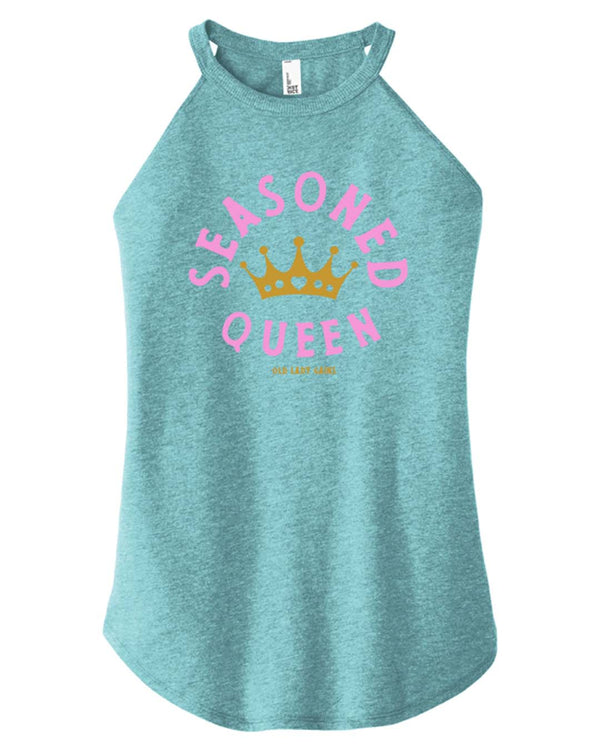 Seasoned Queen Halter Tank