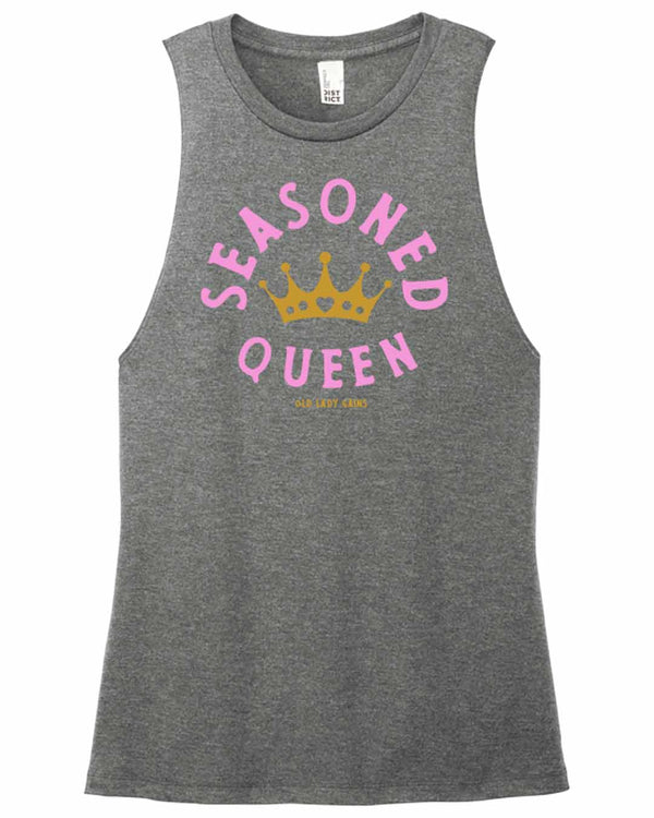 Seasoned Queen Muscle Tank