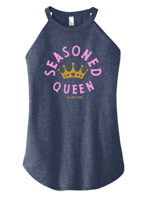 Seasoned Queen Halter Tank