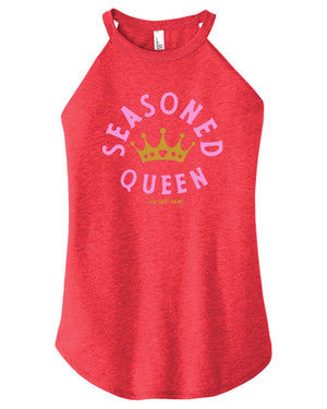 Seasoned Queen Halter Tank