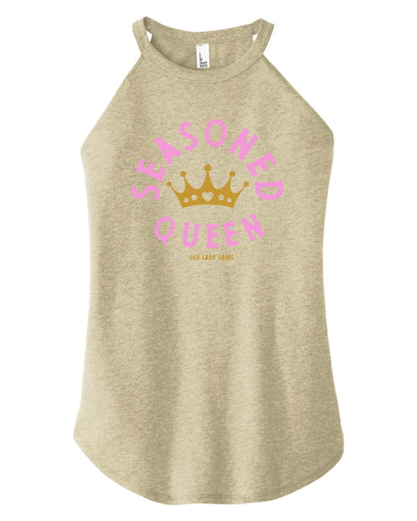 Seasoned Queen Halter Tank