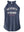 Seventy & Strong navy halter tank top celebrating strength in age