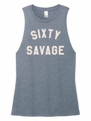 Sixty & Savage shirt for women, bold 60th birthday gift celebrating strength and style