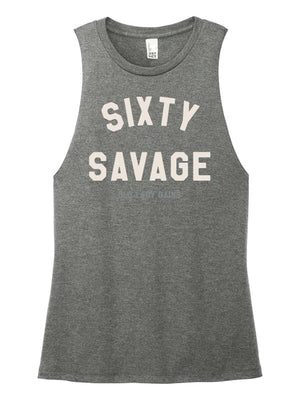 Sixty & Savage shirt for women, bold 60th birthday gift celebrating strength and style