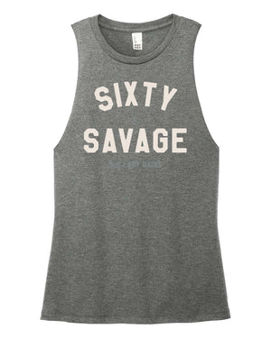 Sixty & Savage shirt for women, bold 60th birthday gift celebrating strength and style