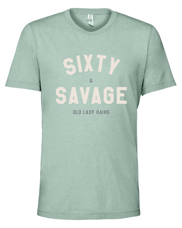 Sixty & Savage shirt for women, bold 60th birthday gift celebrating strength and style