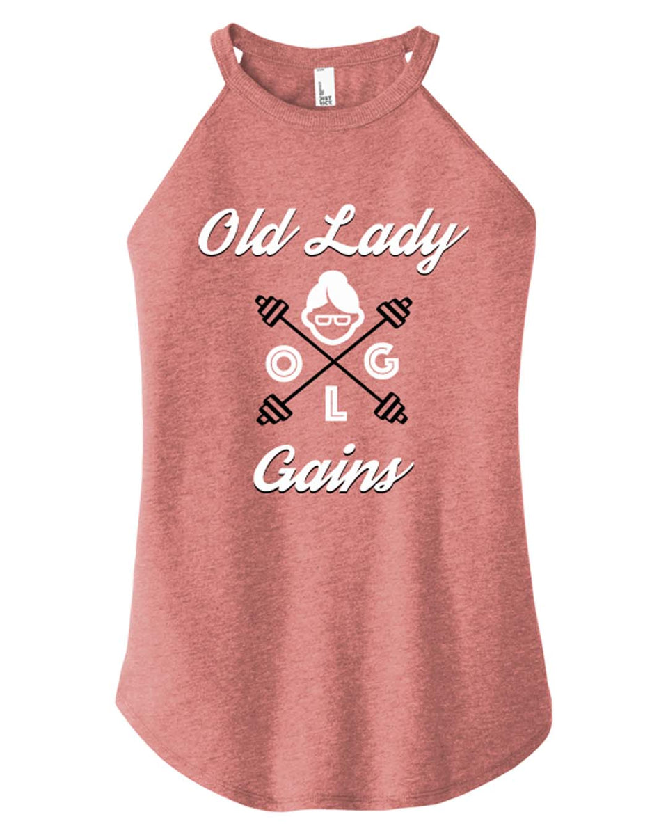 The Original OLG Halter Tank – Old Lady Gains