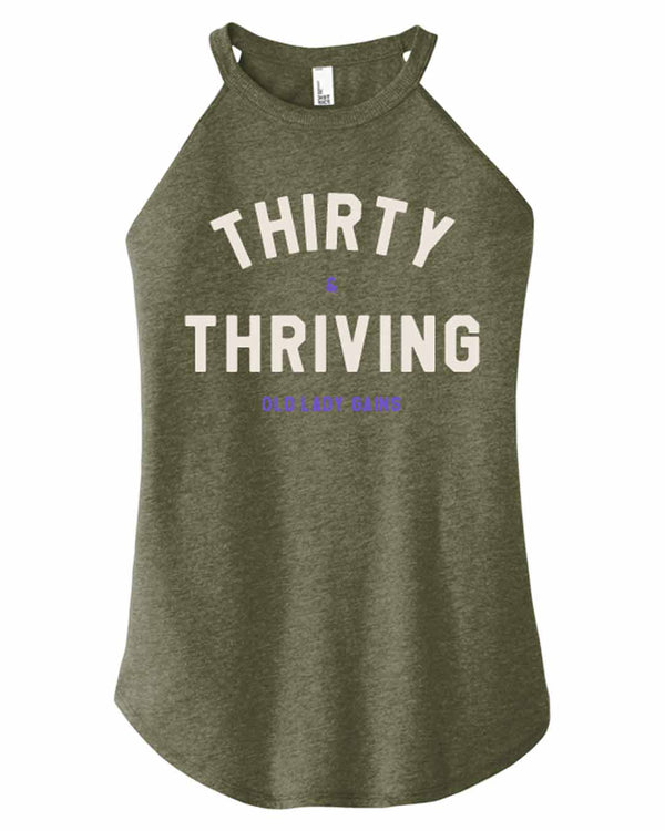 Stylish Thirty & Thriving shirt for bold thirty-year-olds