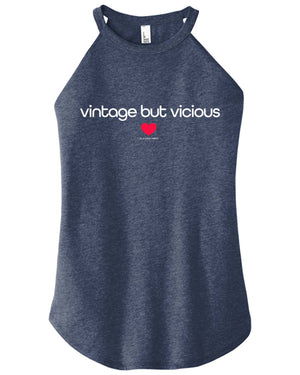 Vintage But Vicious Halter Tank