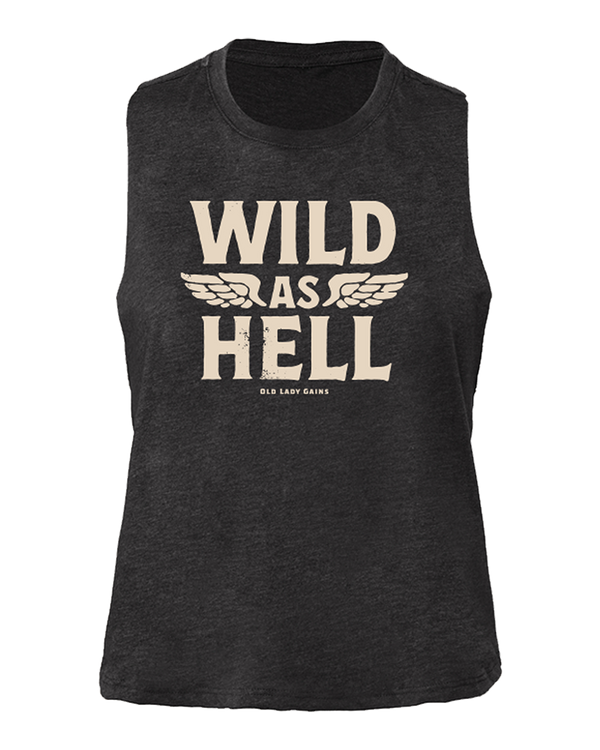 Wild As Hell Crop Tank