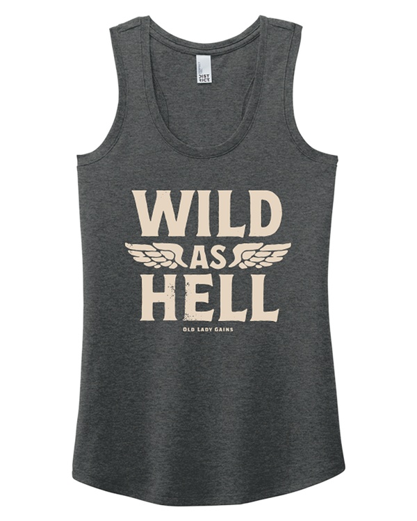 Wild As Hell Racerback Tank