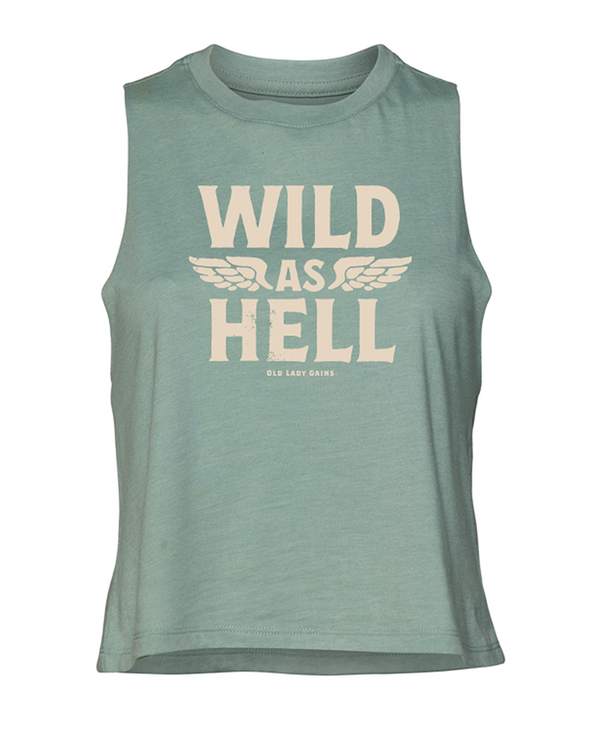 Wild As Hell Crop Tank