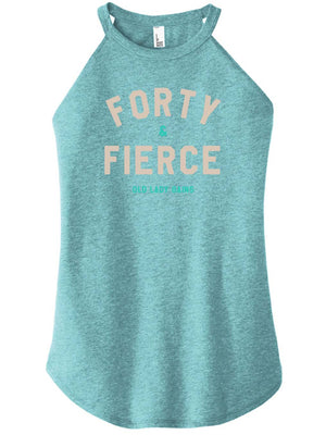 Forty & Fierce Halter Tank