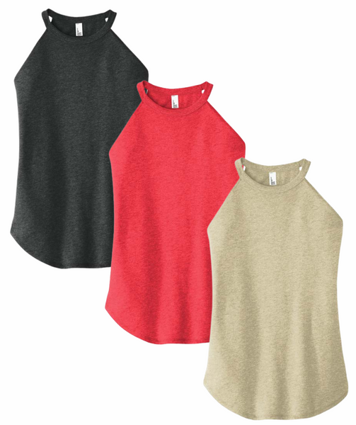 Rocker Tank (3 Pack: Black Red Tan) – Old Lady Gains