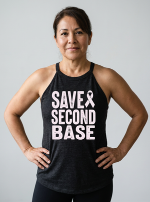 Save Second Base Women's Halter Tank