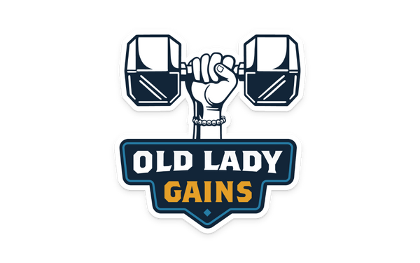 Old Lady Gains Sticker