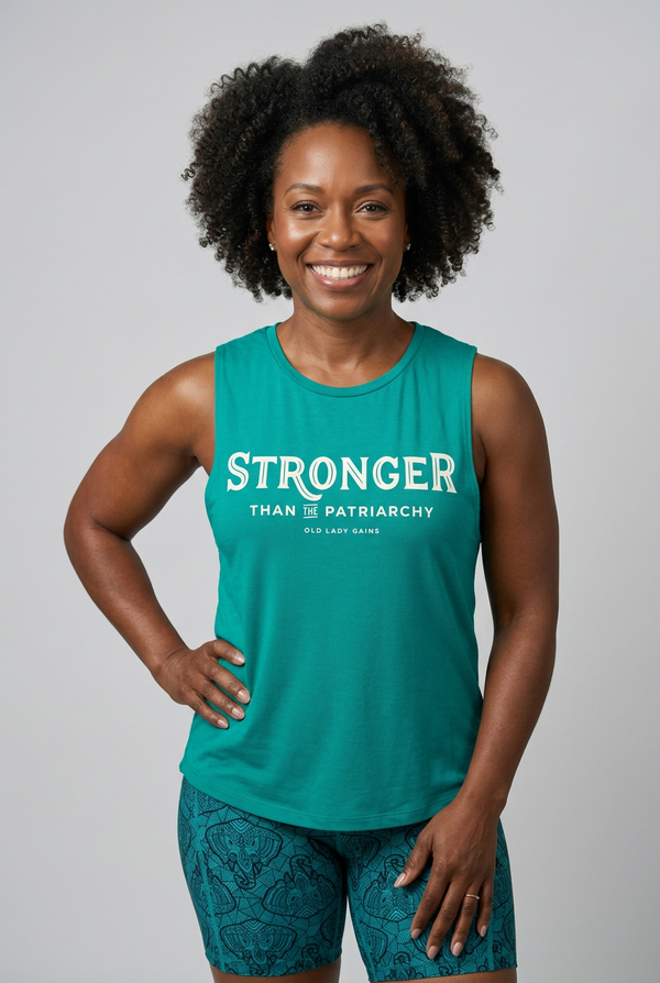 Stronger Than The Patriarchy Muscle Tank